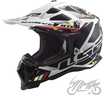 Obrázek produktu pro Motocyklová Přilba LS2 MX700 SUBVERTER EVO STOMP Bílá/Černá Vel. S