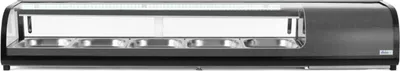 Produktbild von Kühlvitrine mit LED-Beleuchtung 5 x GN 1/2 190 W