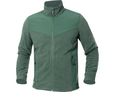 Obrázok produktu pre Mikina SoftFLEECE COMBO zelená veľkosť XL