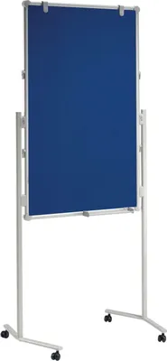 Produktbild von MAUL Moderationstafel MAULpro 120 x 75 cm mobil höhenverstellbar blau weiß
