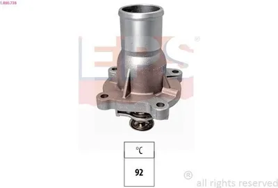 Produktbild von EPS Thermostat Kühlmittel 92°C für OPEL Corsa D Schrägheck (S07) ZAFIRA B (A05) INSIGNIA Caravan Meriva A (X03) Astra H Caravan (A04)