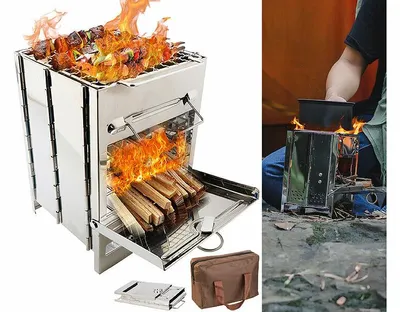 Image de Réchaud à bois pliable