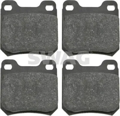 Produktbild von SWAG Bremsbeläge Satz Hinten Bremsklötze für OPEL VECTRA B (36) 40 91 6155