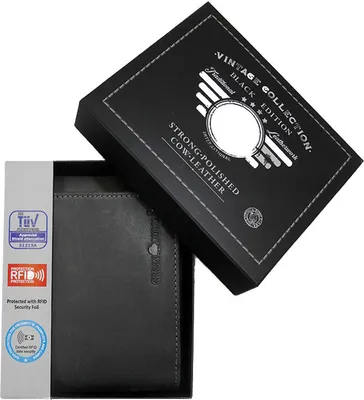 Produktbild von Greenburry Vintage RFID Scheintasche 2tlg. black