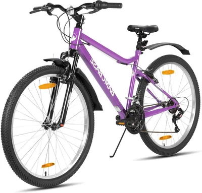 Productafbeelding van Mountainbike - Damesfiets - Stadsritten en recreatie - Frame van koolstofstaal - 26 inch - Paars