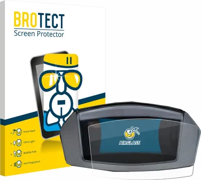 Produktbild von BROTECT Schutzglas für Yamaha NMAX 125 2024 Schutzfolie Panzer Folie Glas Display Schutz klar