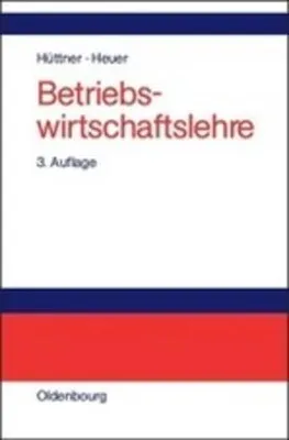 Produktbild von Betriebswirtschaftslehre