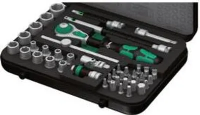 Produktbild von Wera Knarrensatz 42-teilig mit 1/4 Zoll Antrieb, metrisch