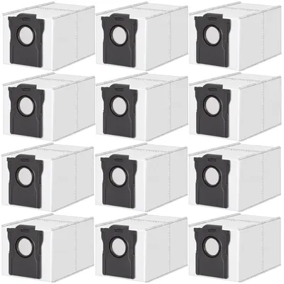 12 Ersatz-Staubbeutel, 3,2 l, kompatibel mit Dreame X50/X40/X30 Ultra