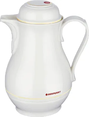 Produktbild von ROTPUNKT Isolierkanne Coffee-Butler Kunststoff 1 l weiß