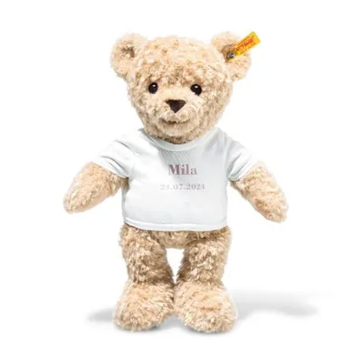 Image de Steiff Ourson de naissance beige avec T-shirt 32 cm