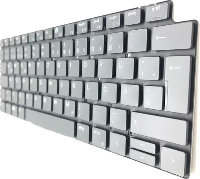 Produktbild von DEUTSCHE - Schwarz Tastatur Ohne Rahmen Ohne Beleuchtung kompatibel für Dell Latitude 13 7320-5VNV7