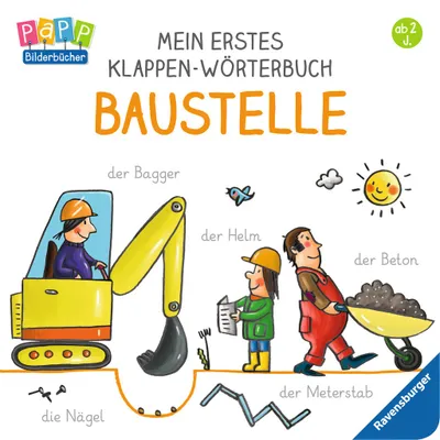 Produktbild von Mein erstes Klappen-Wörterbuch: Baustelle