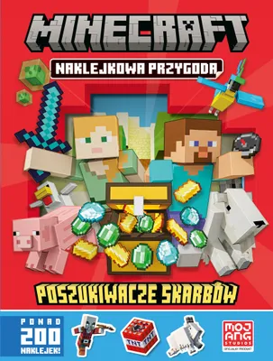 Image de Minecraft. Naklejkowa przygoda. Poszukiwacze skarbów
