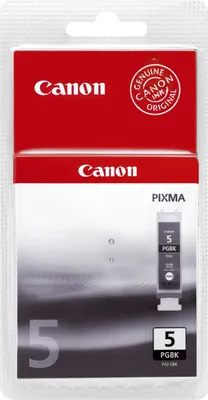 Obrázok produktu pre PGI5BK CANON MP800 TINTE (2) BLACK 0628B030 Nr.5 2x380S. Blister w/o SEC