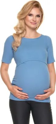 Produktbild von PeeKaBoo Umstandsoberteil für Damen Dry Blau L/XL