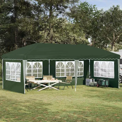 Imagen del producto de Maison Exclusive - Tienda pop-up para fiestas, 574 x 289 x 245 cm, color verde