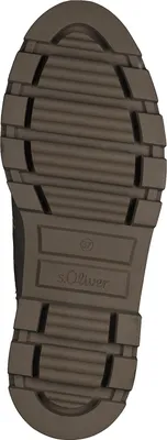Produktbild von s.Oliver Damen Stiefelette Chelsea Boot Stretch Plateau Blockabsatz 5-25413-41, Größe:40 EU, Farbe:Braun