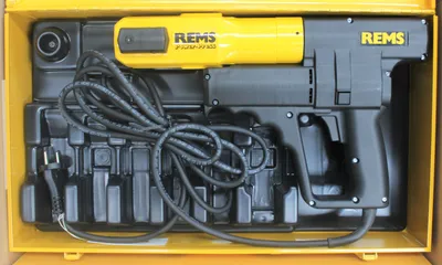 Produktbild von REMS Pressmaschine Power Press Nr. 577011 im Stahlblechkoffer Sanitär Heizung