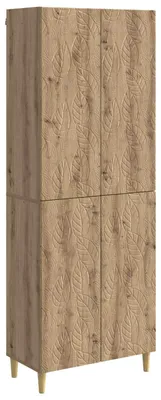 Image de vidaXL, ensemble de deux armoires, bois imitation chêne artisanal