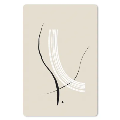 Produktbild von MuchoWow® Mauspad Mousepad Linie - Pastell - Gestaltung 18x27 cm - Mousepads - Maus Mat - Pad - Mausunterlage