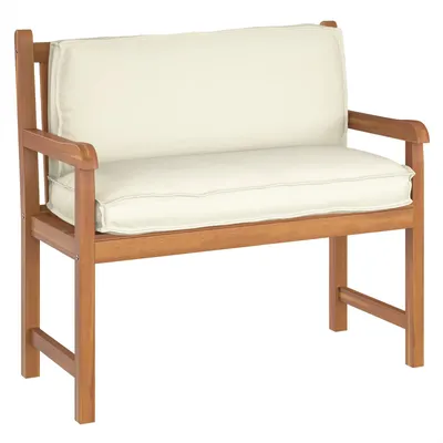 Zdjęcie produktu dla vidaXL Poduszka Kremowa 120 x 40 x 12 cm Tkanina Oxford
