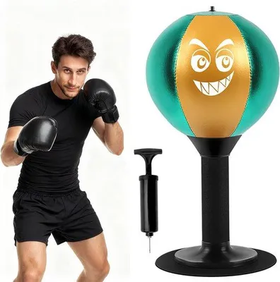 Produktbild von Ballpunchingbügel für Stressabbau - 18 x 18 x 37 cm