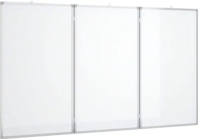 Obrázek produktu pro vidaXL Magnetická skládací tabule 120x100x1,7 cm hliníková