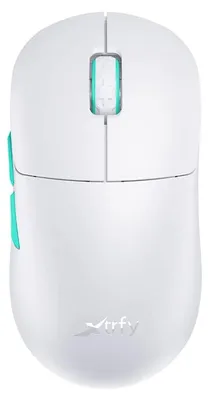 Produktbild von CHERRY XTRFY M8, rechts, Optisch, RF Wireless, 26000 DPI, 2 ms, Weiß