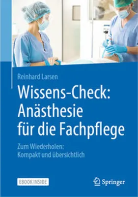 Obrázek produktu pro Wissens-Check: Anästhesie für die Fachpflege