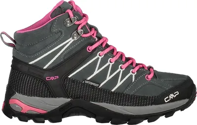 Produktbild von CMP Damen Trekkingschuhe Outdoorschuhe Wanderschuhe Rigel MID Shoes Waterproof, Farbe:Grau, Schuhgröße:EUR 40, Artikel:-103Q grey/fuxia/ice