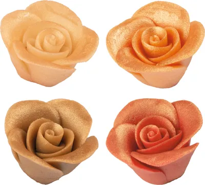 Produktbild von Günthart 36 Marzipan-Rosen antik