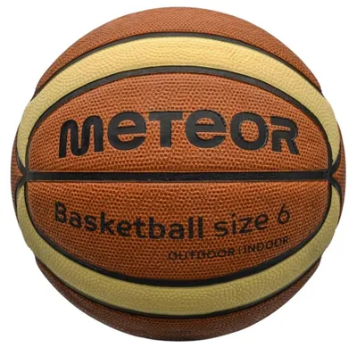Produktbild von Meteor - "10101" Basketball PP905 (6) (Braun/Cremefarbe)