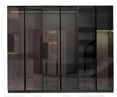 Immagine prodotto di Armadio moderno grigio Armadi per la camera da letto Arredi di design