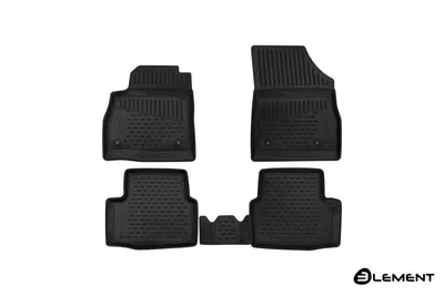 Zdjęcie produktu dla ELEMENT gumowe dywaniki podłogowe 3D do OPEL Astra, 2015->, 4 szt.