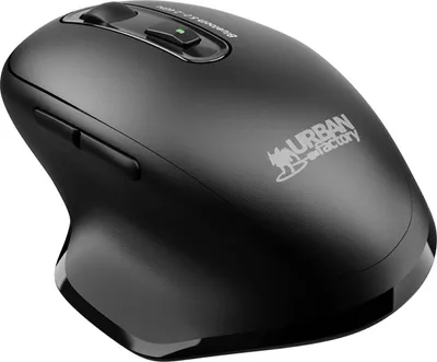 Zdjęcie produktu dla Urban Factory ONLEE PRO DUAL, Po prawej stronie, Optyczny, RF Wireless + Bluetooth, 1600 DPI, Czarny
