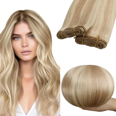 Imagen del producto de Extensiones de cabello humano con mechas
