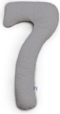 Produktbild von Theraline my7 Das Schlaf- & Stillkissen 80 x 150 cm Punkte Grau