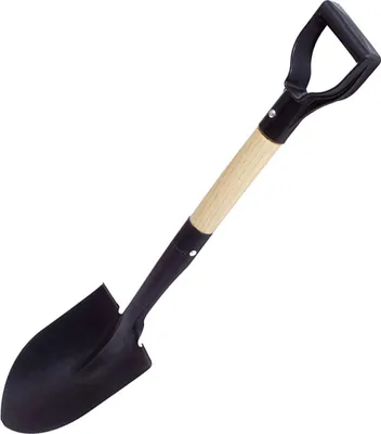 Obrázek produktu pro Ocelová lopata s dřevěnou násadou