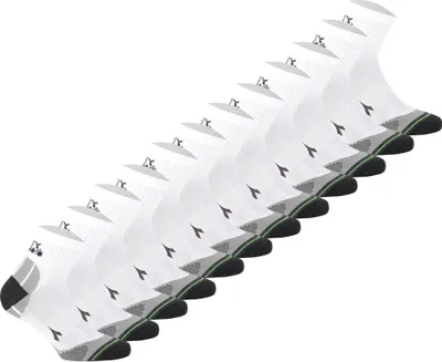 Produktbild von Diadora Uni Quarter Sportsocken, 12er Pack - Socken, Logo, Muster Weiß 35-38
