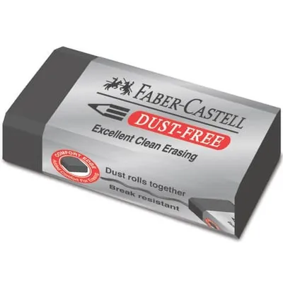 Produktbild von FABER-CASTELL Radierer Dust-free schwarz