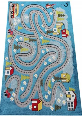 Obrázek produktu pro Dětský kusový koberec Color kids 02 modrý 150x200