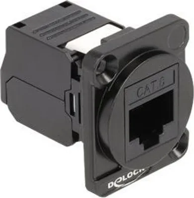 Image de DELOCK D-Typ Modul RJ45 Cat.6 Buchse zu LSA Buchse