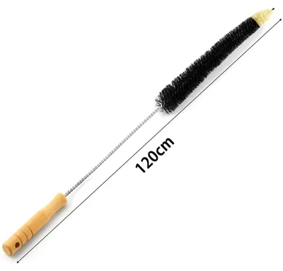 Dailygoods- Heizkörperreinigungsbürste 120 cm - Bürste für Heizung - Flach-/Rippenheizkörper - Tiefenreinigung - Weiches