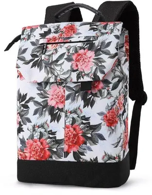 Image de Sac de voyage et sac de ville pour femmes - Imperméable - Compartiment pour ordinateur portable - Design moderne - 38x29x10 cm