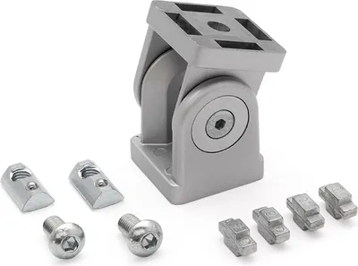 Produktbild von Gelenk 40 I-Typ Nut 8 inkl. Befestigungssatz für Nutmontage
