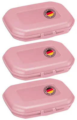 Obrázok produktu pre Westmark 3 boxy na desiatu "Mini" 300 ml, ružová, 235122EP