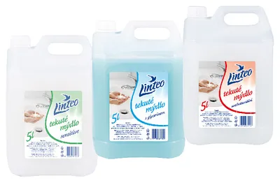 Obrázek produktu pro Tekuté mýdlo bílé s glycerinem Linteo Satin 5000ml 30489