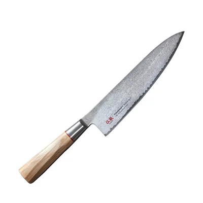 Image de Suncraft couteau de cuisine de chef octogonal torsadé senzo 200 mm TO05