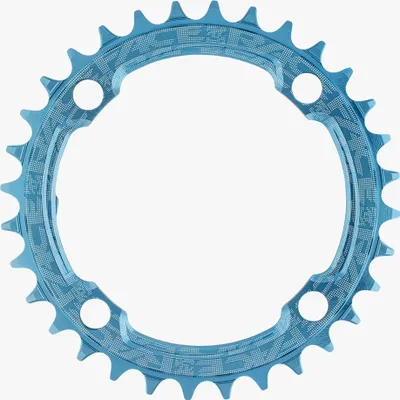 Produktbild von Race Face Kettenblatt, 104BCD, 4-Loch, 34 Z., blue